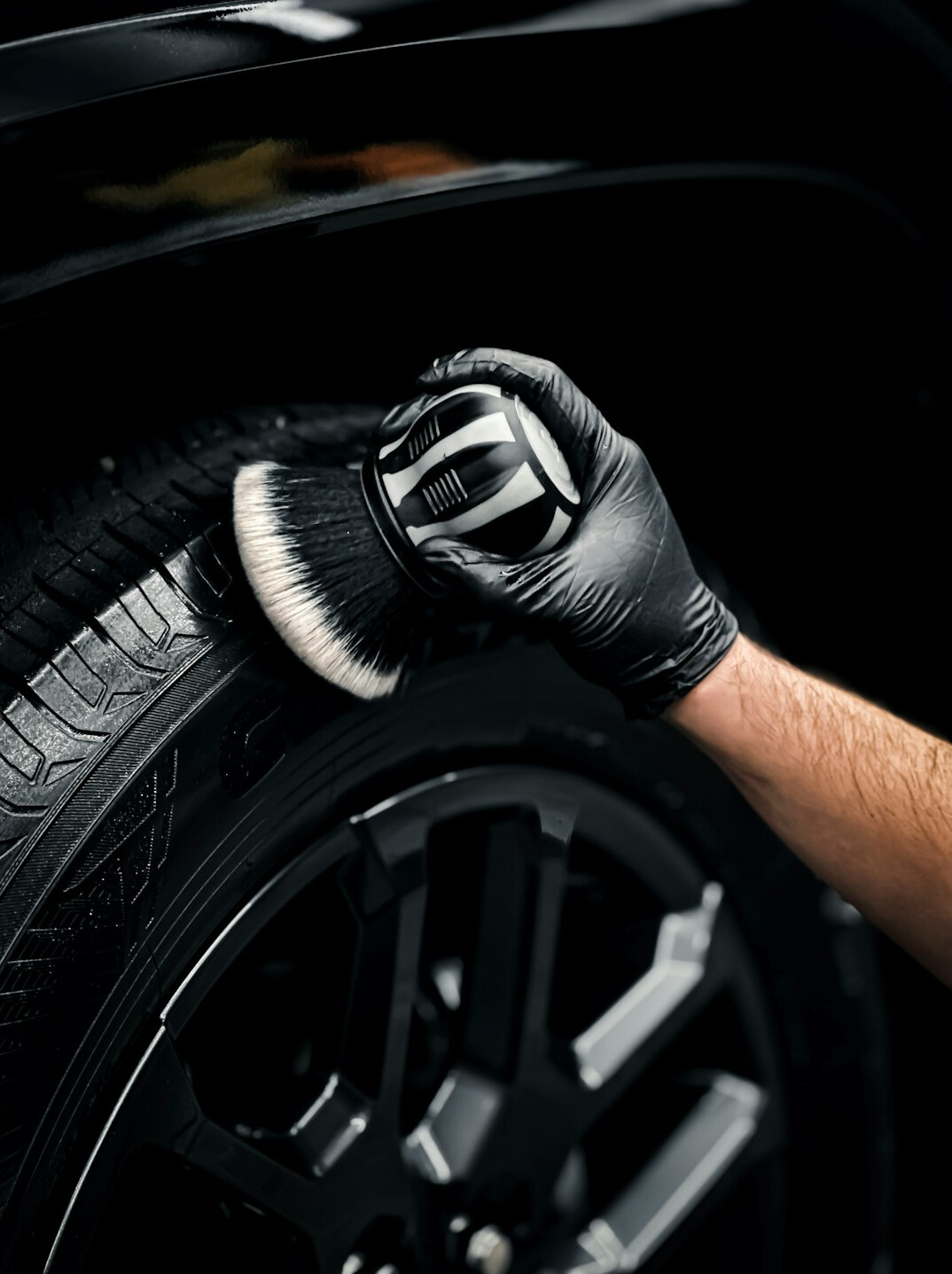 Car detailing with protective coating